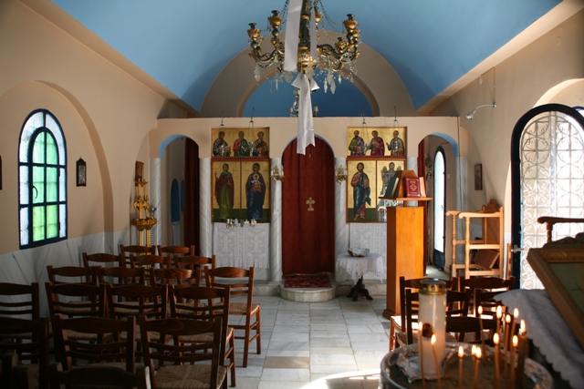 Aghia Ermioni - Mid-18th Century church interior - Pronos Hill